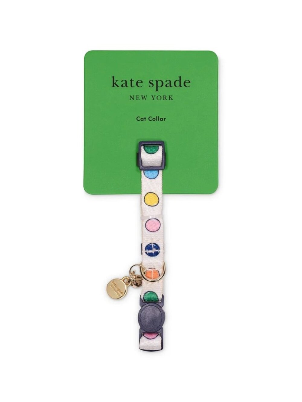 Kate Spade Cat Collar, Watercolor Dot